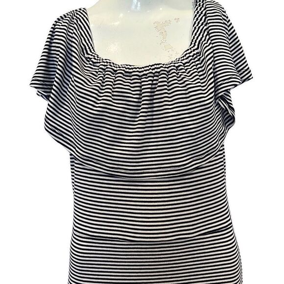 Michael Kors Off the shoulder MIDI dress Sz.M NWT - Picture 3 of 4